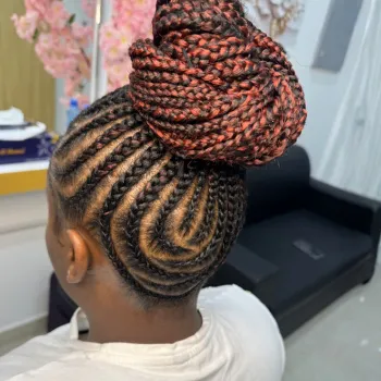 Client hairstyle - sleek pixie cut