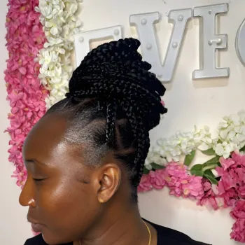 Client makeup - evening look