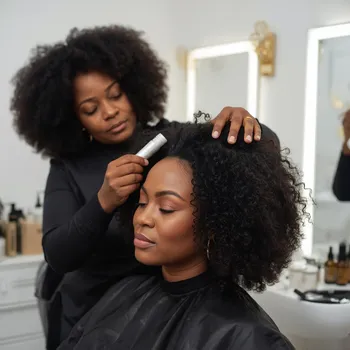 Hair growth treatment at Evette Class salon